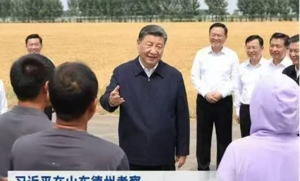 Xi Jinping inspecte la province du Shandong