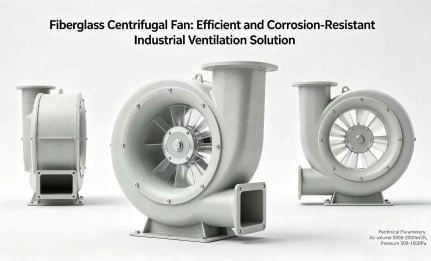 Ventilateur centrifuge en PRV